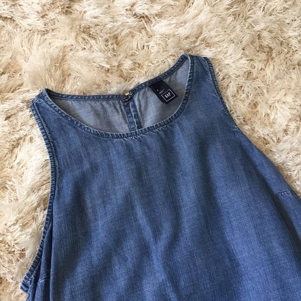 Flowly and Light Fabric Denim Jean Dress 💙